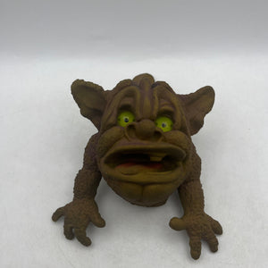 1987 Vintage Mattel Boglins SHLURP Green Rubber Hand Puppet FRENLY BRICKS - Open 7 Days