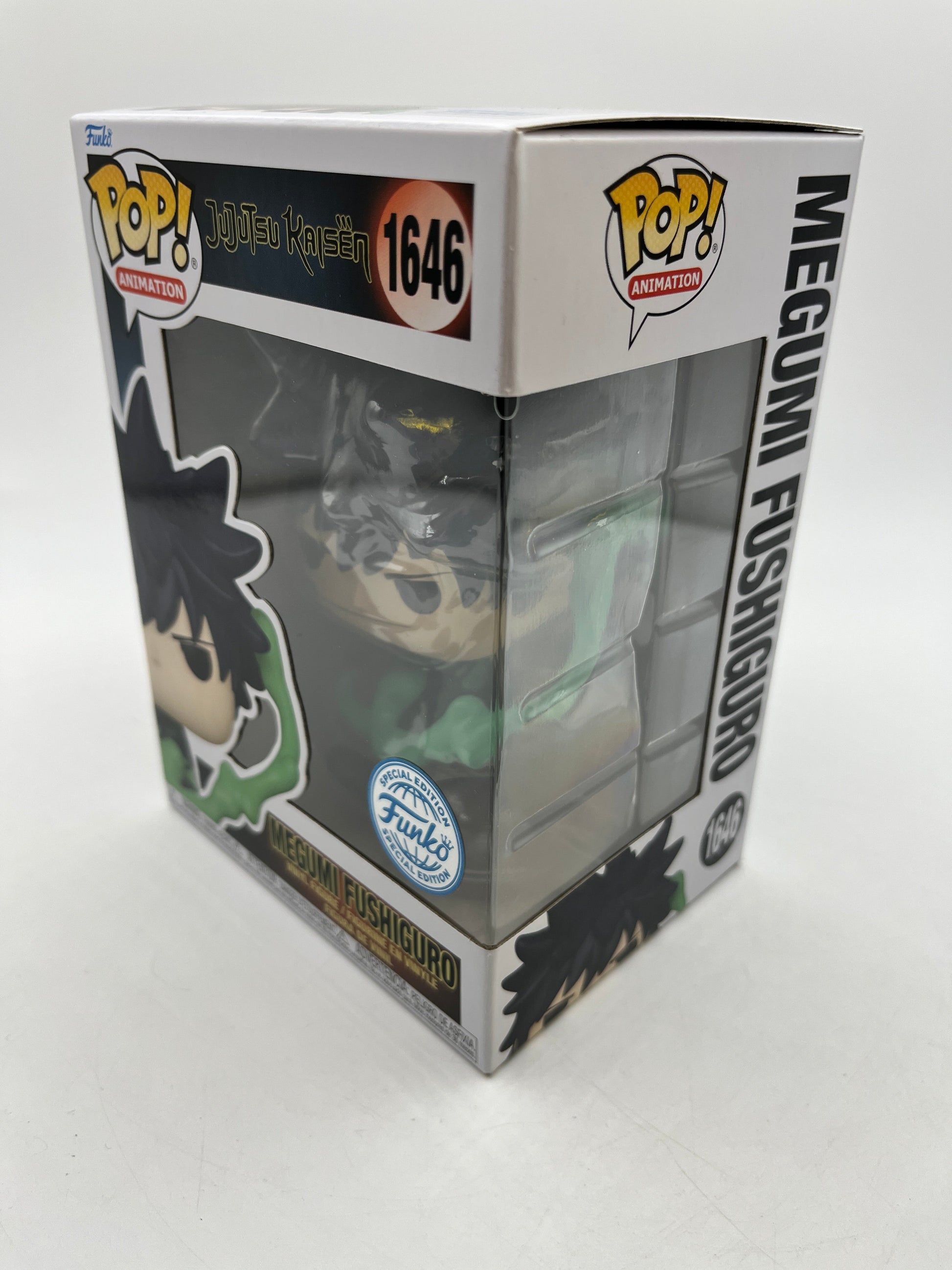Funko POP! Animation JuJutsu Kaisen- Megumi FushiGuro #1646 - Special Edition FRENLY BRICKS - Open 7 Days