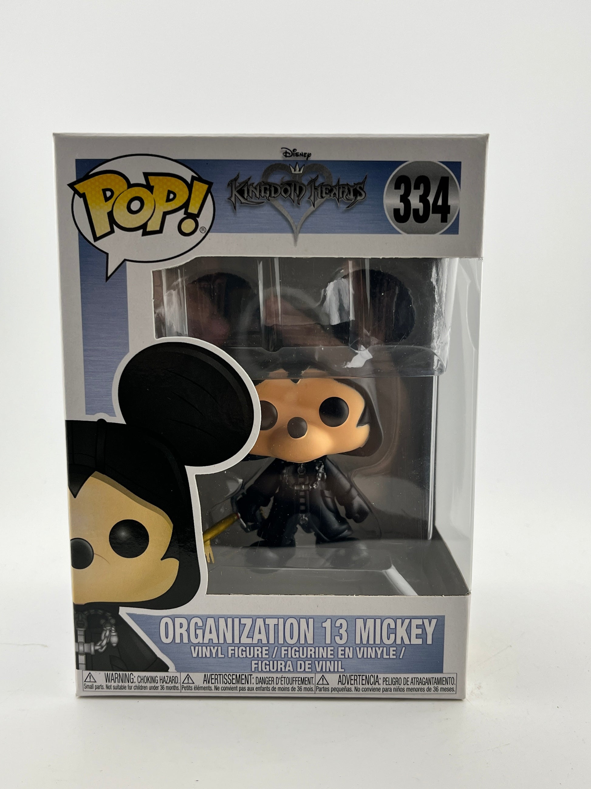 Funko POP! Disney Kingdom Hearts - Organization 13 Mickey #334 - Vinyl Collectable FRENLY BRICKS - Open 7 Days