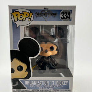 Funko POP! Disney Kingdom Hearts - Organization 13 Mickey #334 - Vinyl Collectable FRENLY BRICKS - Open 7 Days