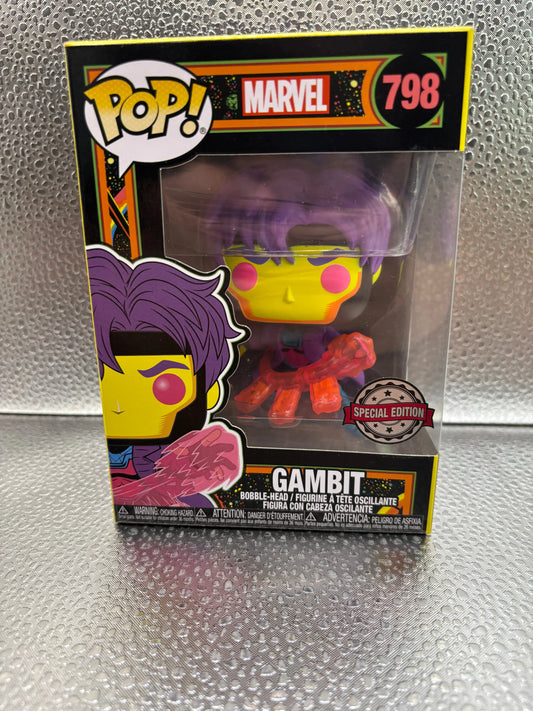 Funko Pop Vinyl #798 Marvel Gambit FRENLY BRICKS - Open 7 Days