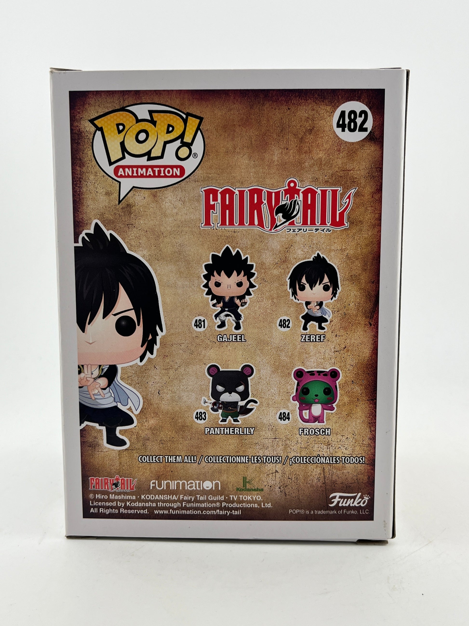 Funko POP! Animation Fairy Tail - Zeref #482 - Vinyl Collectable FRENLY BRICKS - Open 7 Days