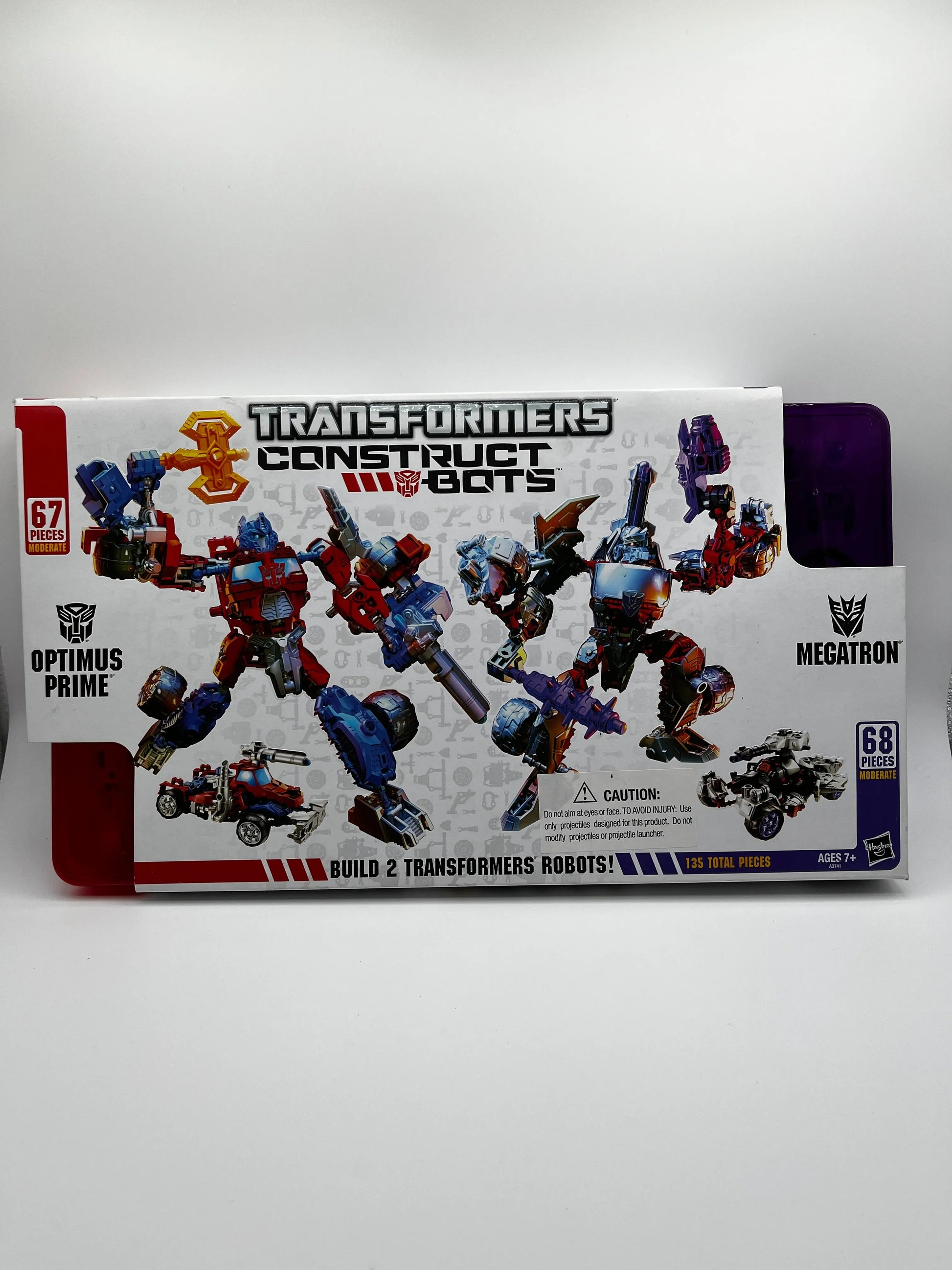 Transformers Construct-A-Bots Optimus Prime Vs. Megatron Construction Set Hasbro FRENLY BRICKS - Open 7 Days