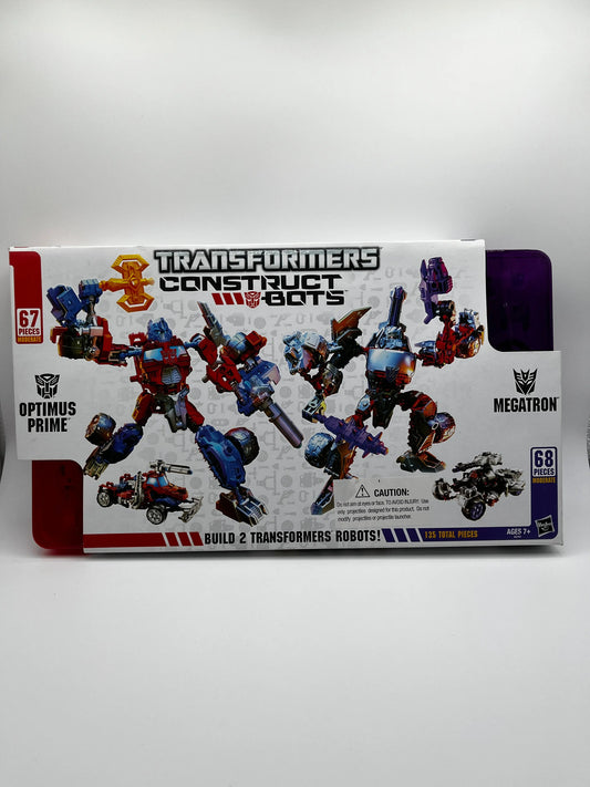 Transformers Construct-A-Bots Optimus Prime Vs. Megatron Construction Set Hasbro FRENLY BRICKS - Open 7 Days