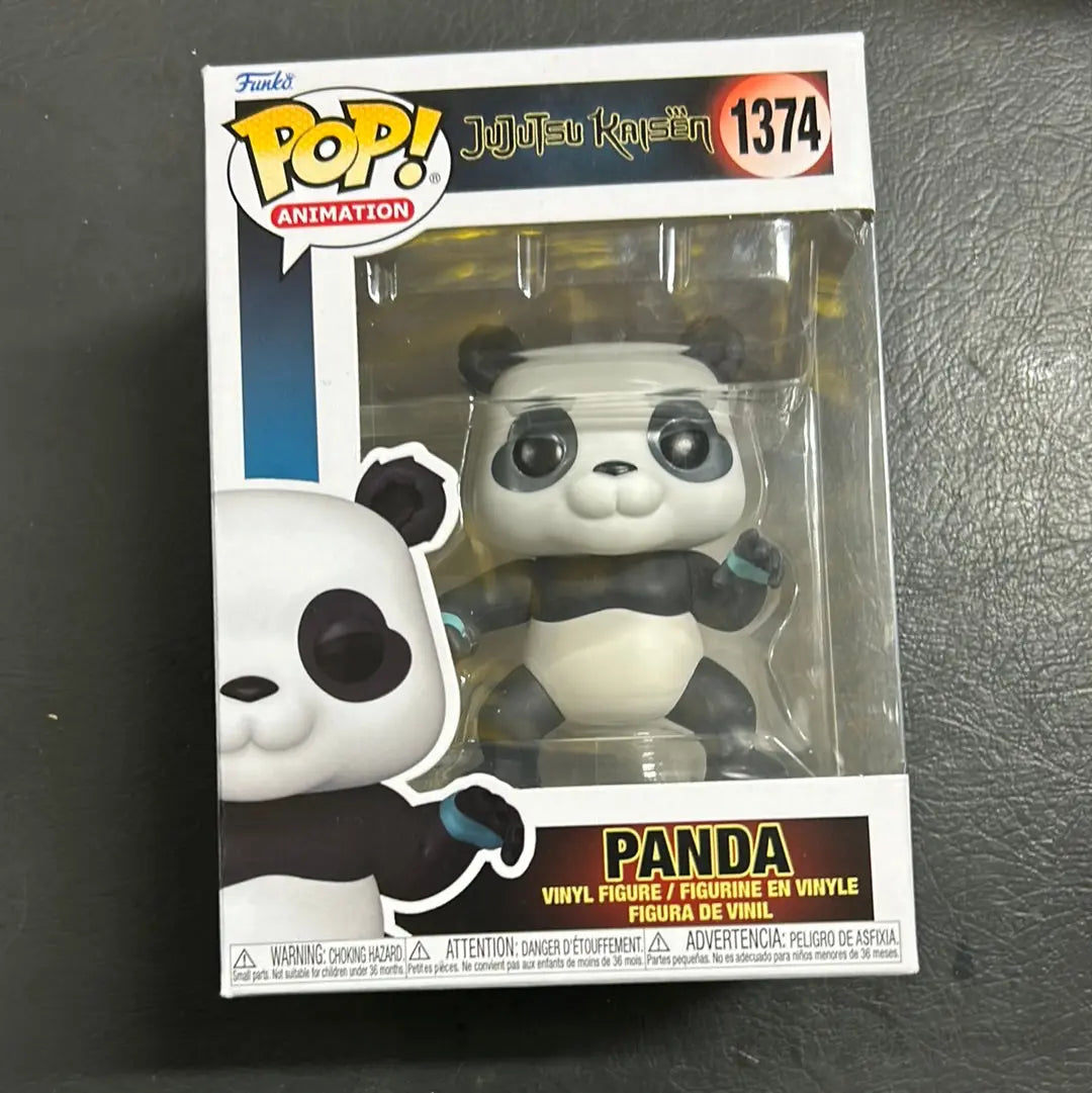 Pop Vinyl #1374 Jujutsu Kaisen Panda FRENLY BRICKS - Open 7 Days