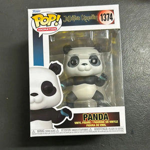 Pop Vinyl #1374 Jujutsu Kaisen Panda FRENLY BRICKS - Open 7 Days