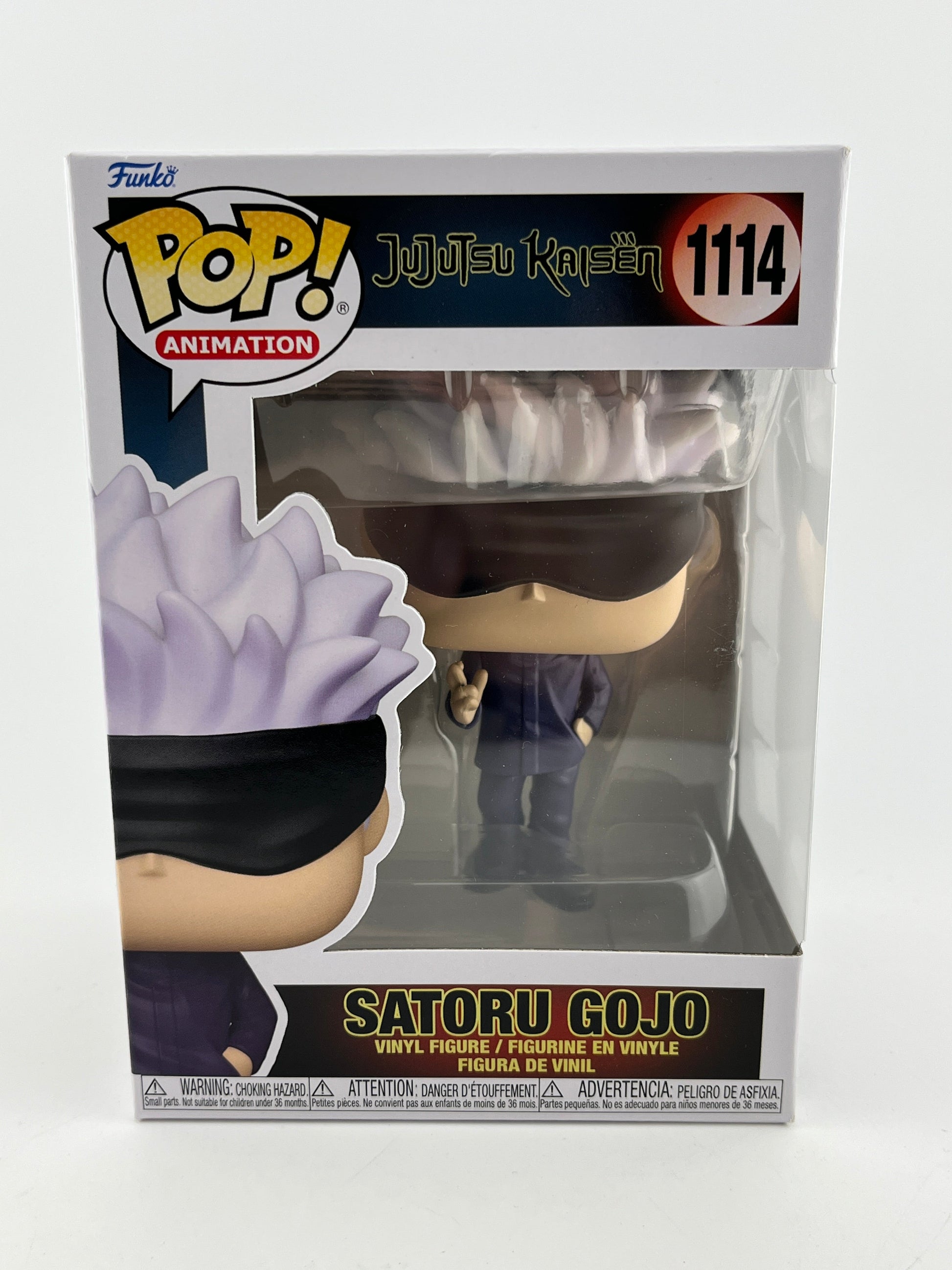 Funko POP! Animation JuJuTsu Kaisen - Satoru Gojo #1114 - Vinyl Collectable FRENLY BRICKS - Open 7 Days
