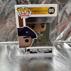 Funko POP Broadway - Hamilton- George Washington #05 FRENLY BRICKS - Open 7 Days