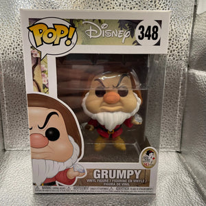 Grumpy 348 ~ Disney: Snow White and the Seven Dwarfs ~ Funko Pop Vinyl FRENLY BRICKS - Open 7 Days