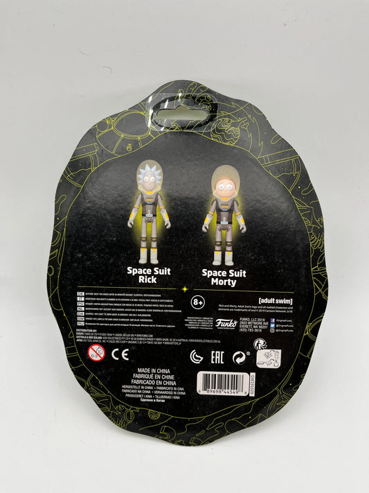Rick and Morty Action Figures Lot Space Suit Morty & Mr. Poopy Butthole + Snowball FRENLY BRICKS - Open 7 Days