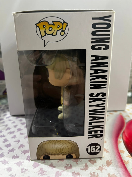 Funko Pop Vinyl Star Wars Young Anakin Skywalker #162 FRENLY BRICKS - Open 7 Days