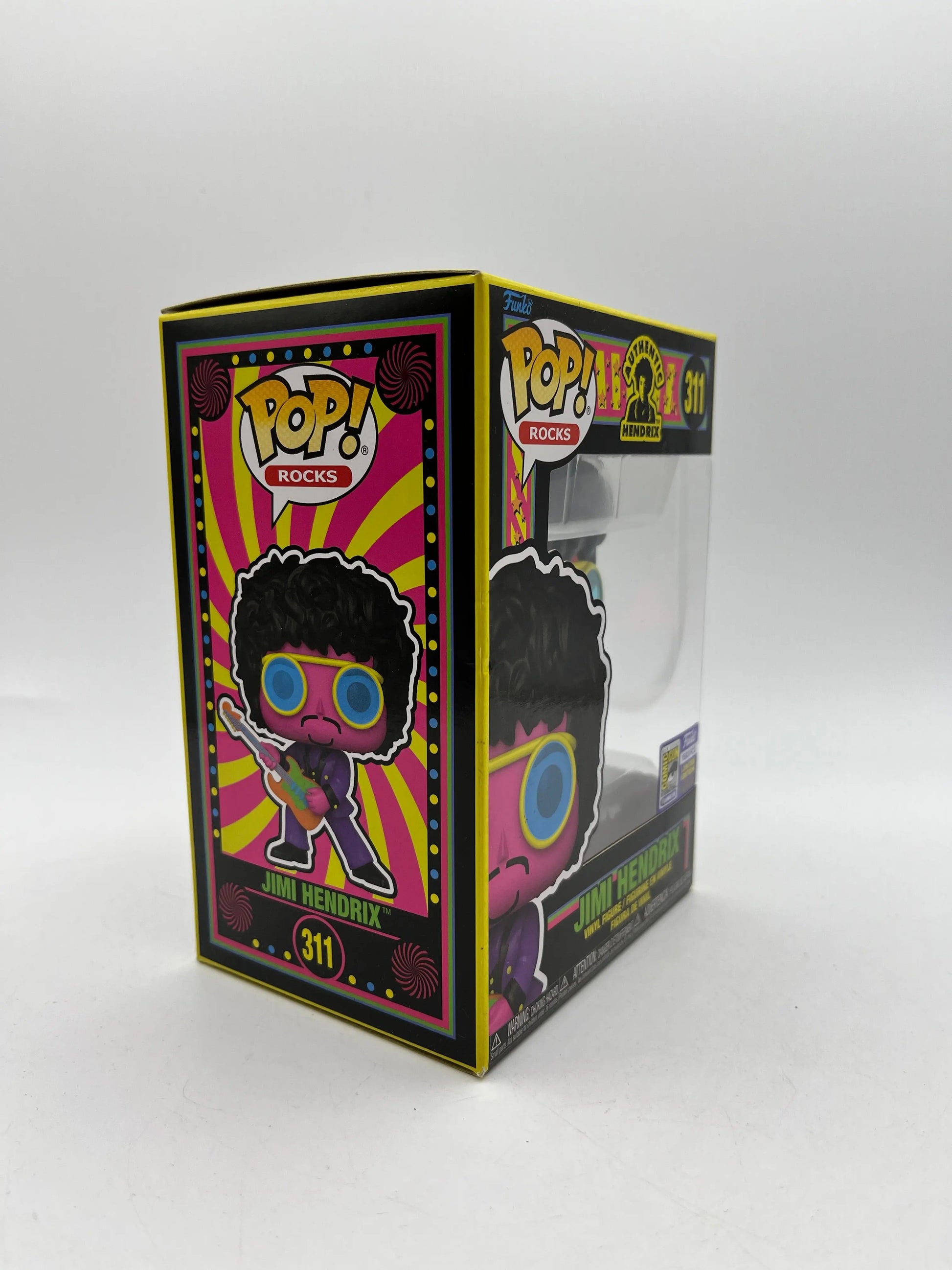 Funko POP! Rocks Jimi Hendrix #311 Comic Con Exclusive 1500 PCS Vinyl Figure FRENLY BRICKS - Open 7 Days