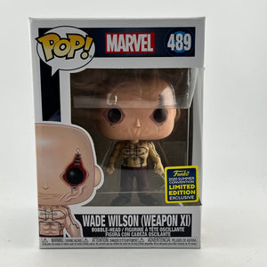 Funko POP! Marvel - Wade Wilson (Weapon X) #489 - 2020 Limited Edition FRENLY BRICKS - Open 7 Days