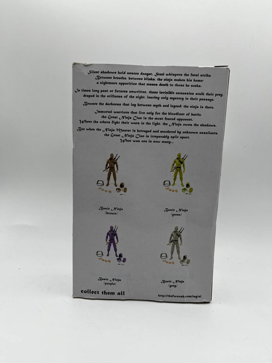 The Fwoosh Articulated Icons The Feudal Series Basic Ninja (Green) FRENLY BRICKS - Open 7 Days