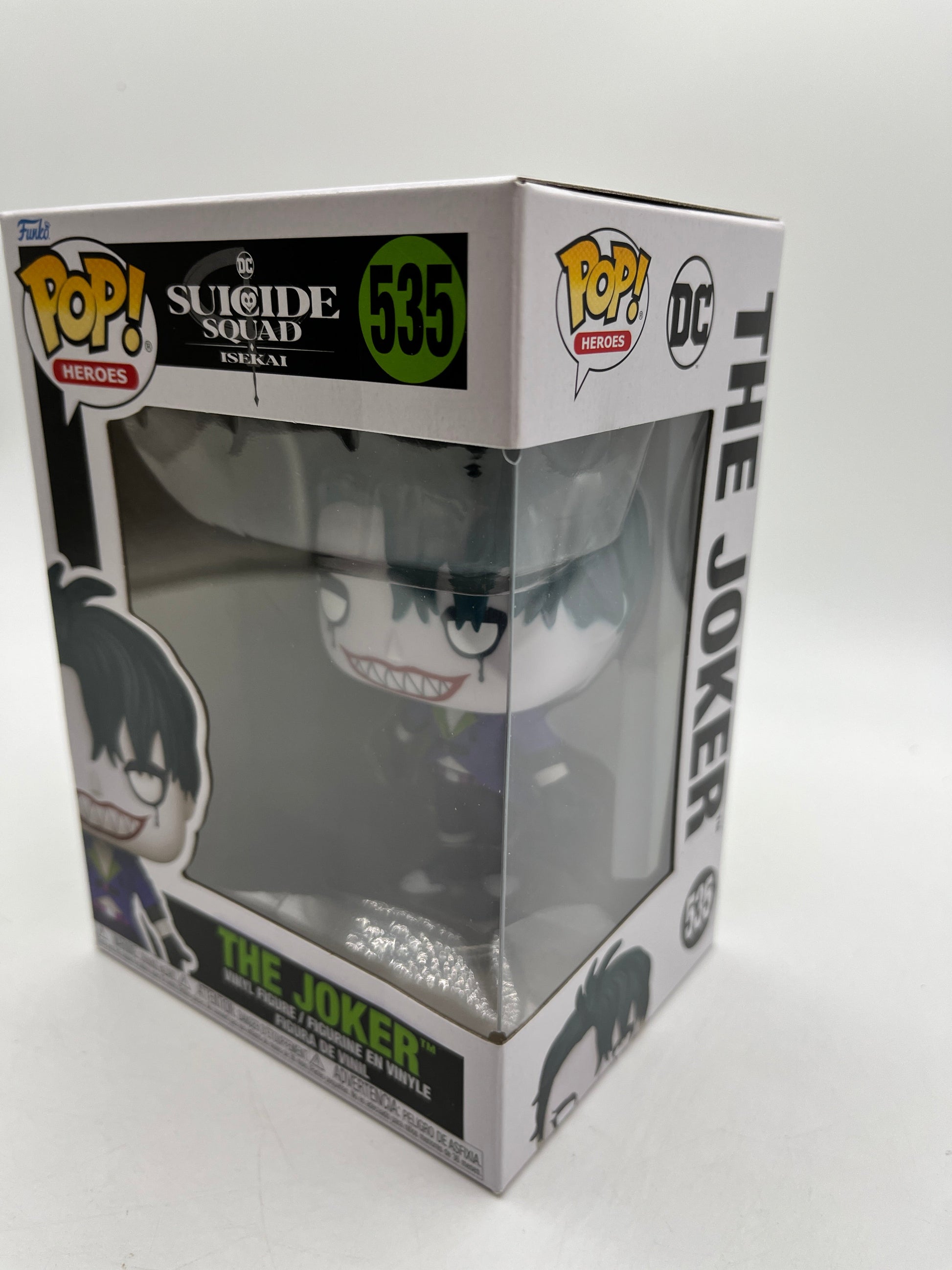 Funko POP! Heroes Suicide Squad Isekai - The Joker #535 - Vinyl Collectable FRENLY BRICKS - Open 7 Days