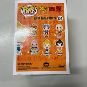 Pop Vinyl Dragon Ball Z #154 Super Saiyan Vegeta FRENLY BRICKS - Open 7 Days