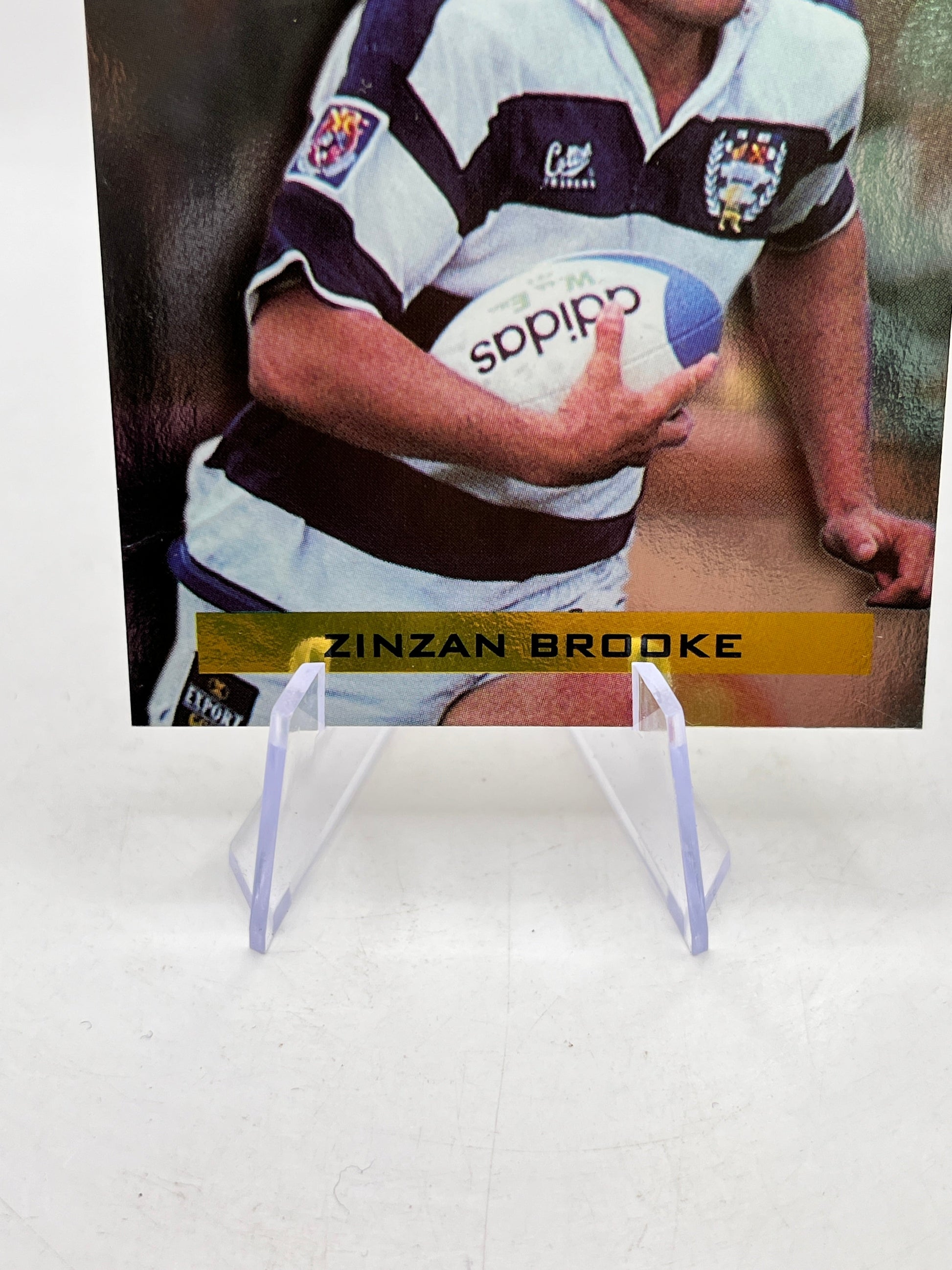 Zinzan Brooke - Supercharged - NZ Rugby Union - Card Crazy Authentics FRENLY BRICKS - Open 7 Days
