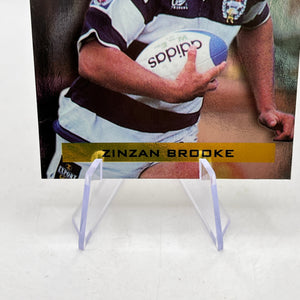 Zinzan Brooke - Supercharged - NZ Rugby Union - Card Crazy Authentics FRENLY BRICKS - Open 7 Days