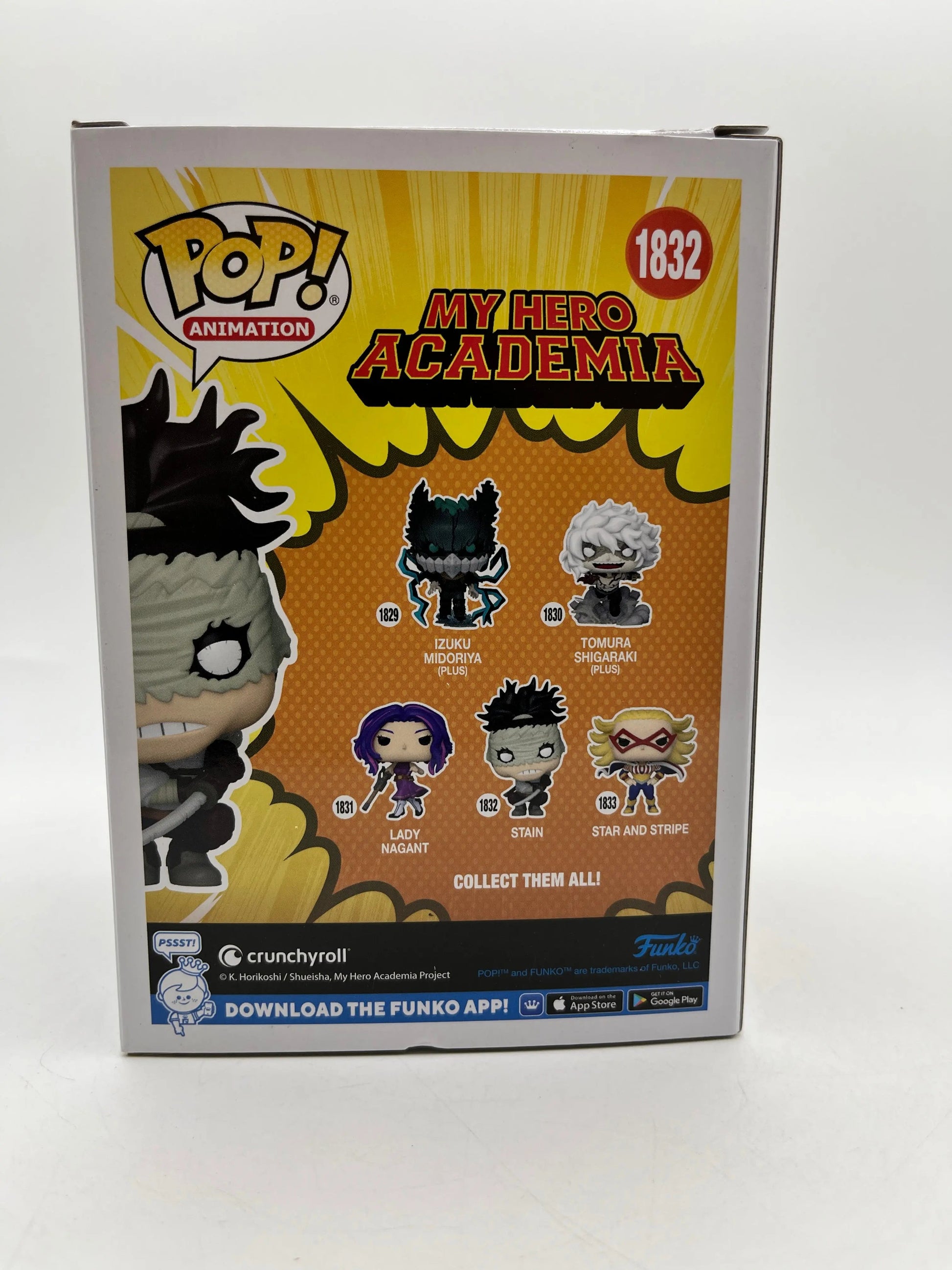 Funko POP! Animation My Hero Academia Stain #1832 - Vinyl Collectable FRENLY BRICKS - Open 7 Days