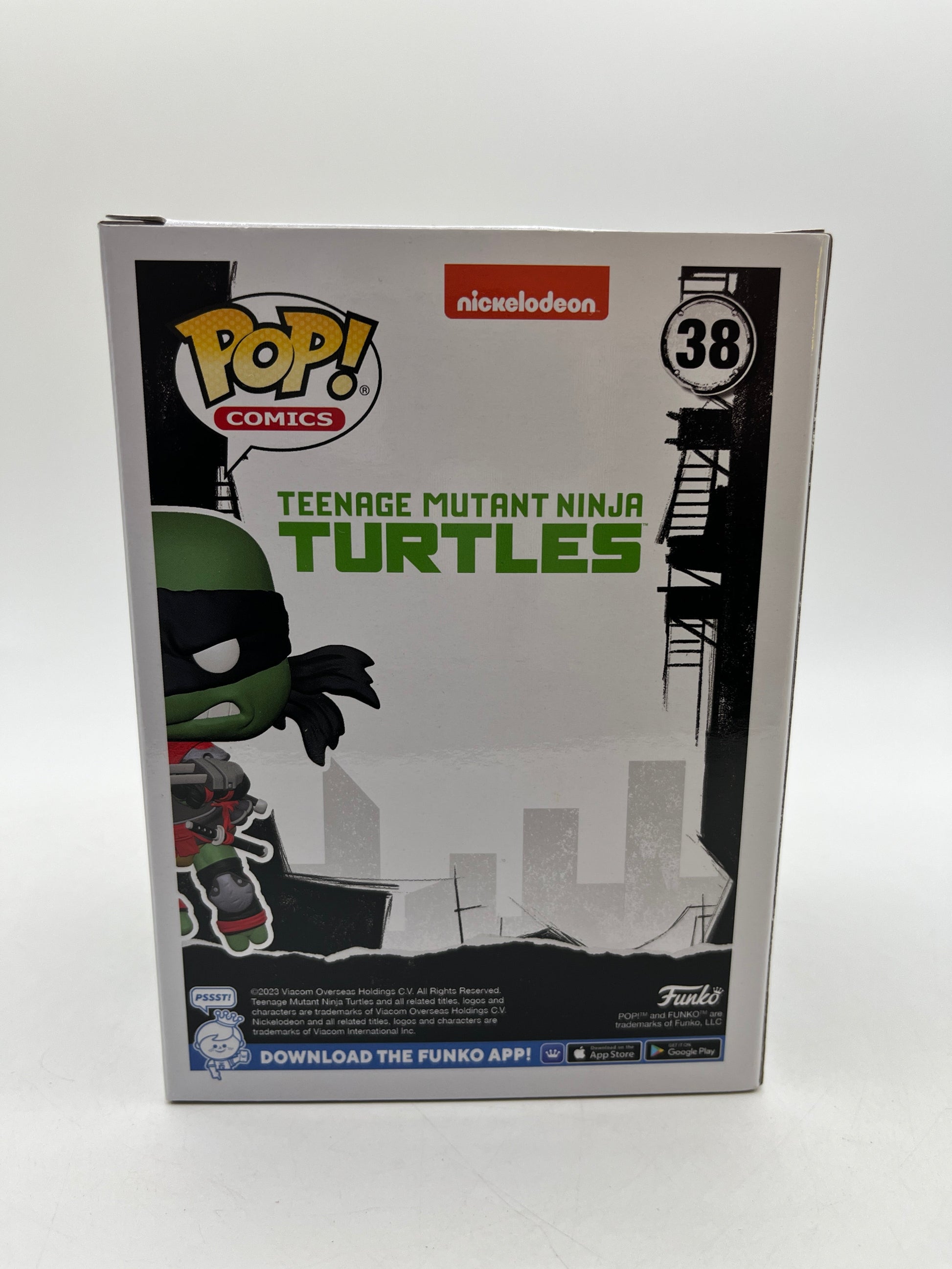 Funko POP! Comics Teenage Mutant Ninja Turtles - Dark Leonardo #38 - Special Edition FRENLY BRICKS - Open 7 Days
