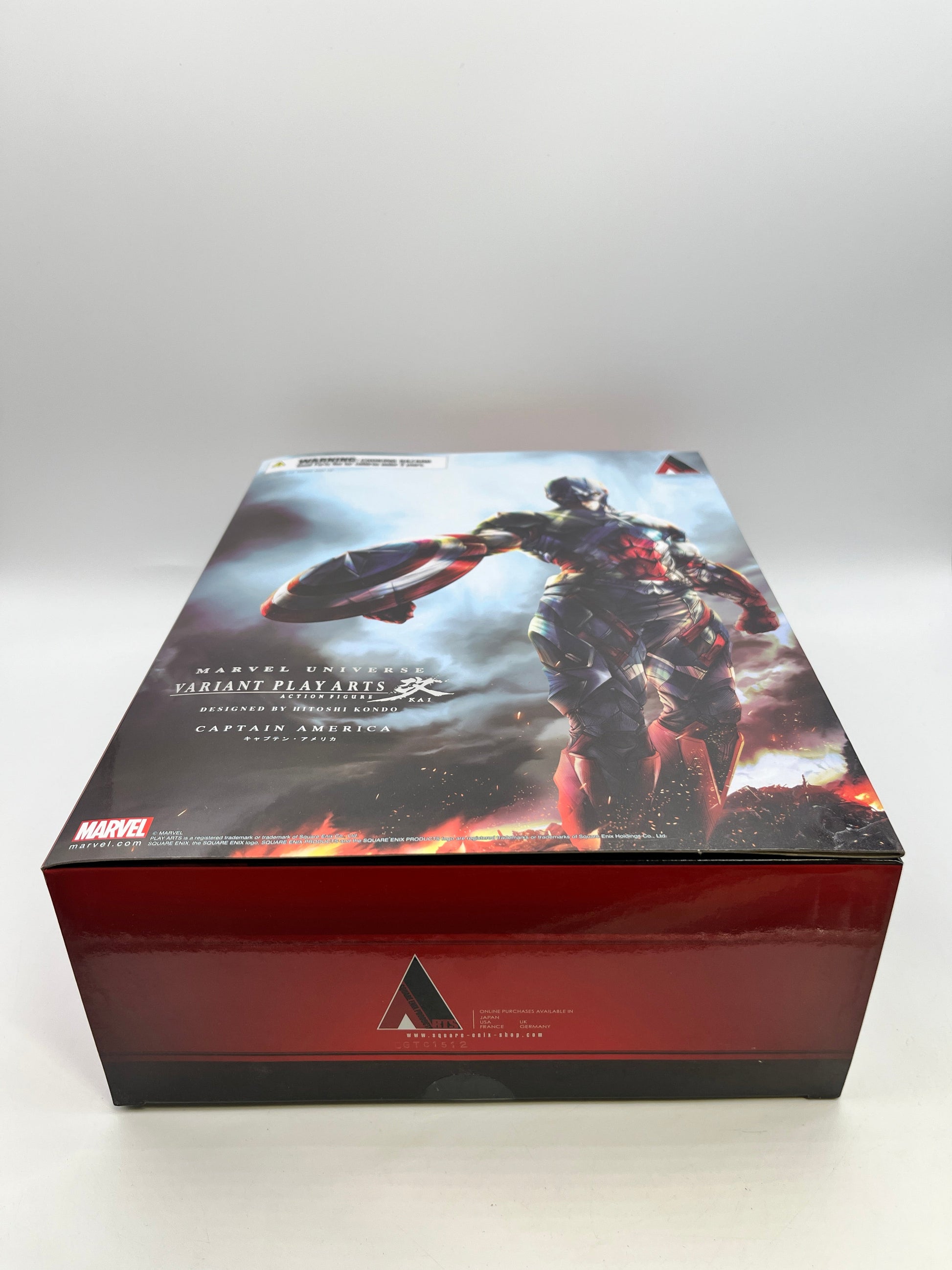 Captain America Variant Play Arts Kai Action Figure (Square-Enix, Marvel) - Sealed FRENLY BRICKS - Open 7 Days