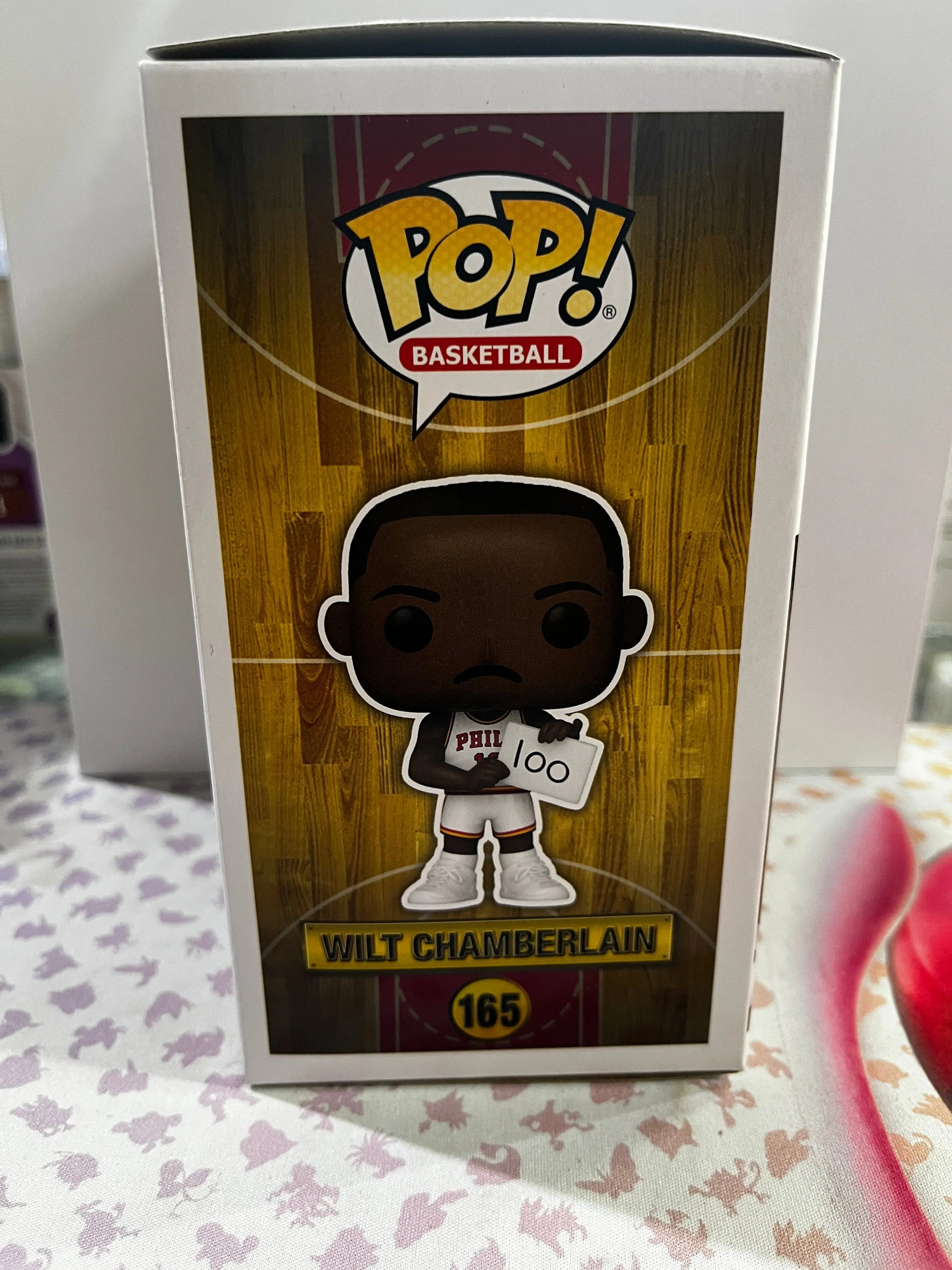 Funko Pop Vinyl Basketball Philadelphia Warriors  Will Chamberlain #165 FRENLY BRICKS - Open 7 Days
