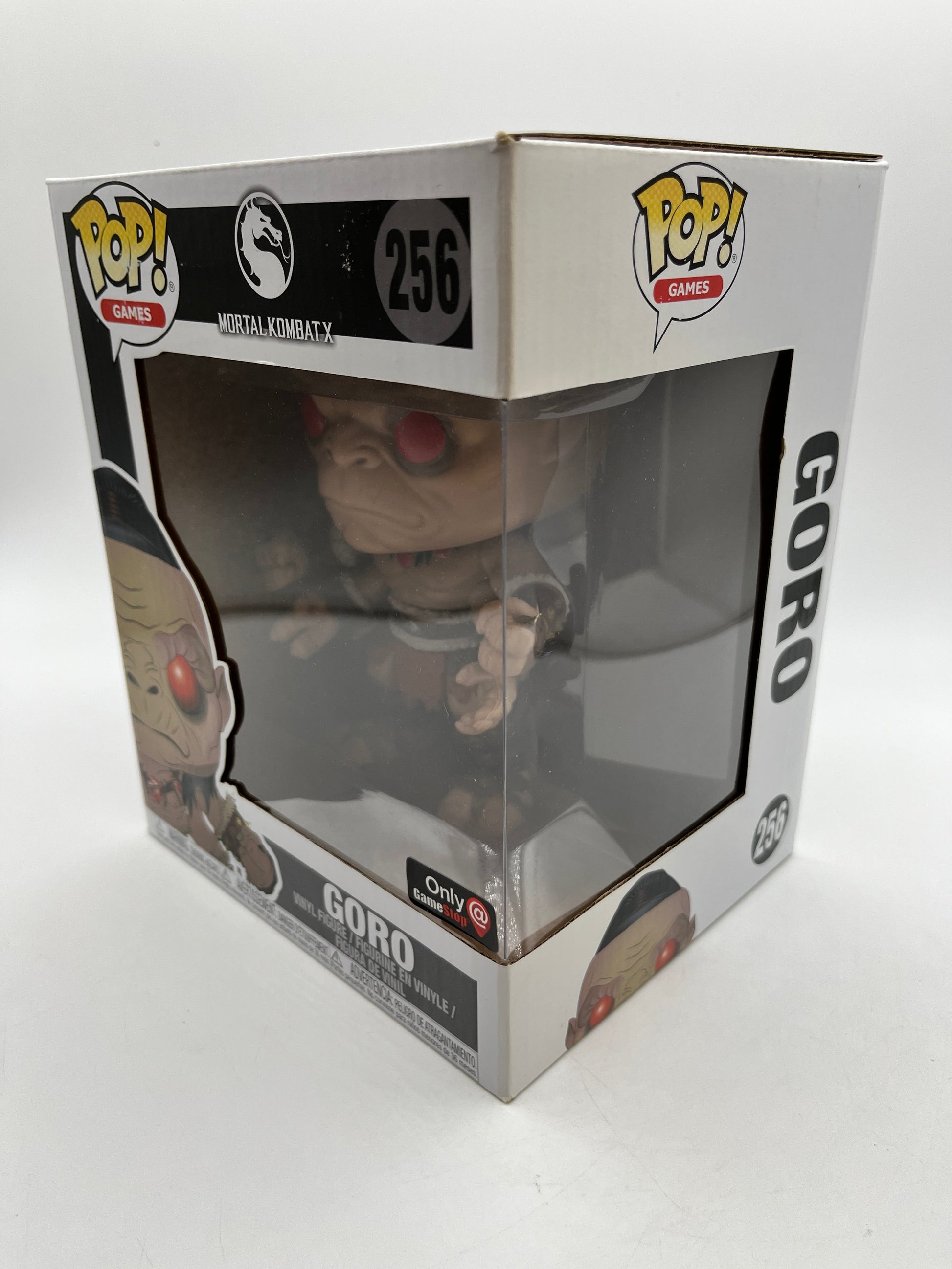 Funko POP! Games Mortal Kombat    X - Goro #256 - GameStop Exclusive FRENLY BRICKS - Open 7 Days