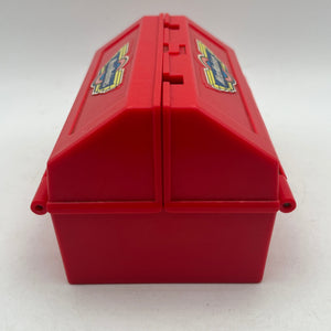 Vintage Galoob Micro Machines Mini Speed Shop Toolbox FRENLY BRICKS - Open 7 Days