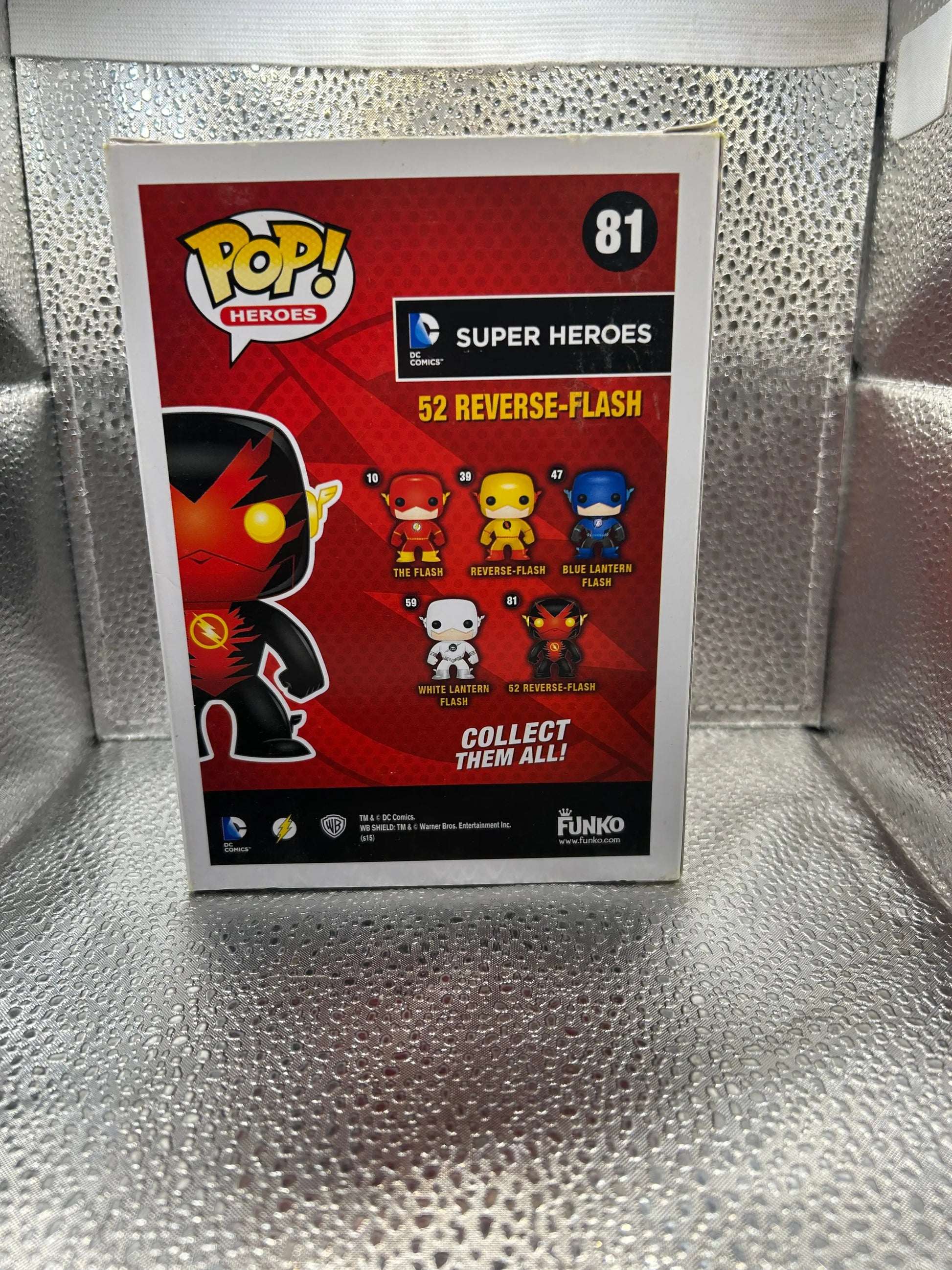 Funko Pop Vinyl #81 Dc 52 Reverse-Flash FRENLY BRICKS - Open 7 Days