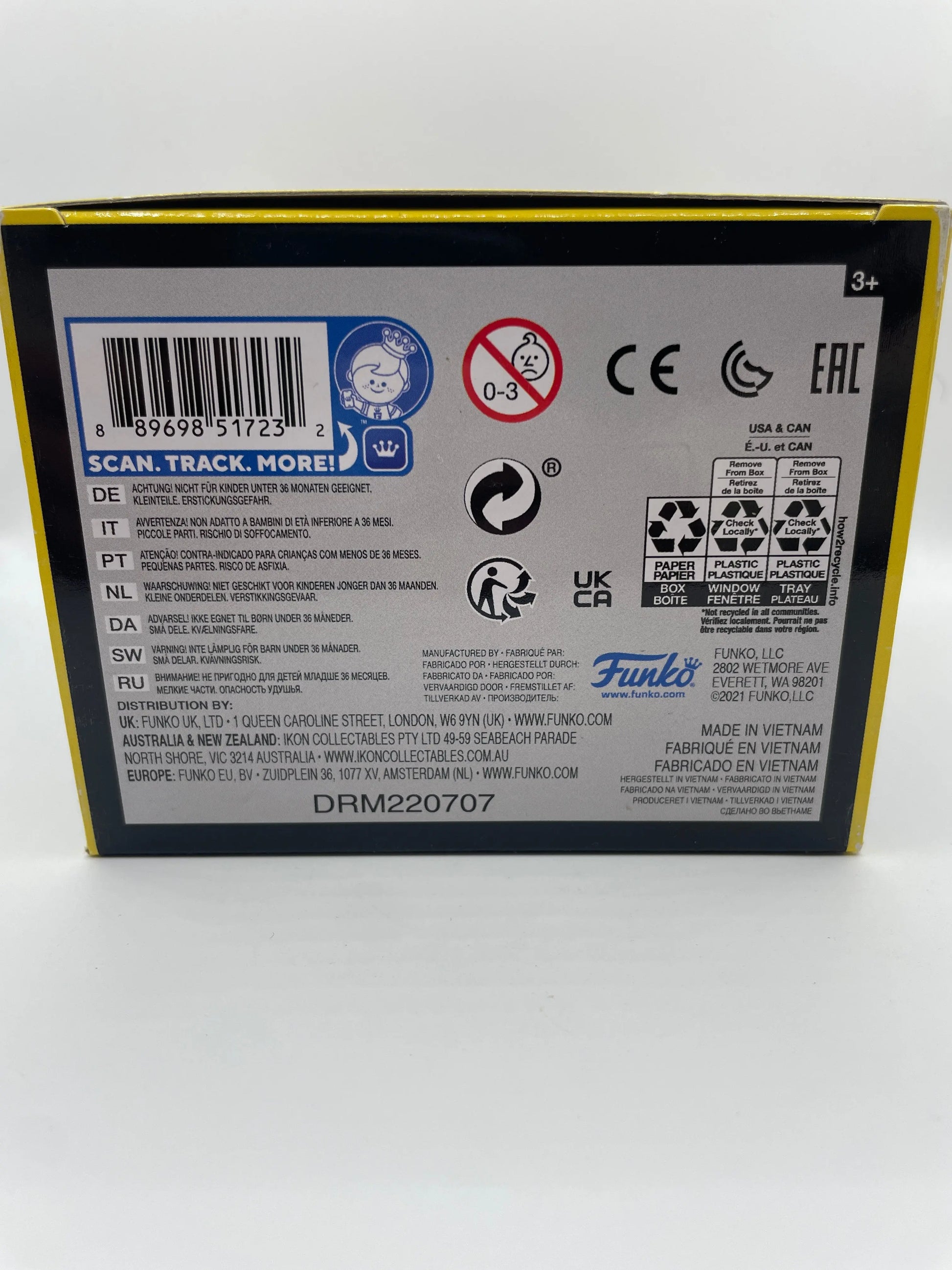 Funko POP! DC Batman The Animated Series #370 The Joker (Black Light) - New FRENLY BRICKS - Open 7 Days