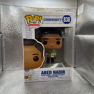 Funko Pop! TV: Community - Abed Nadir Vinyl Figure 838 FRENLY BRICKS - Open 7 Days