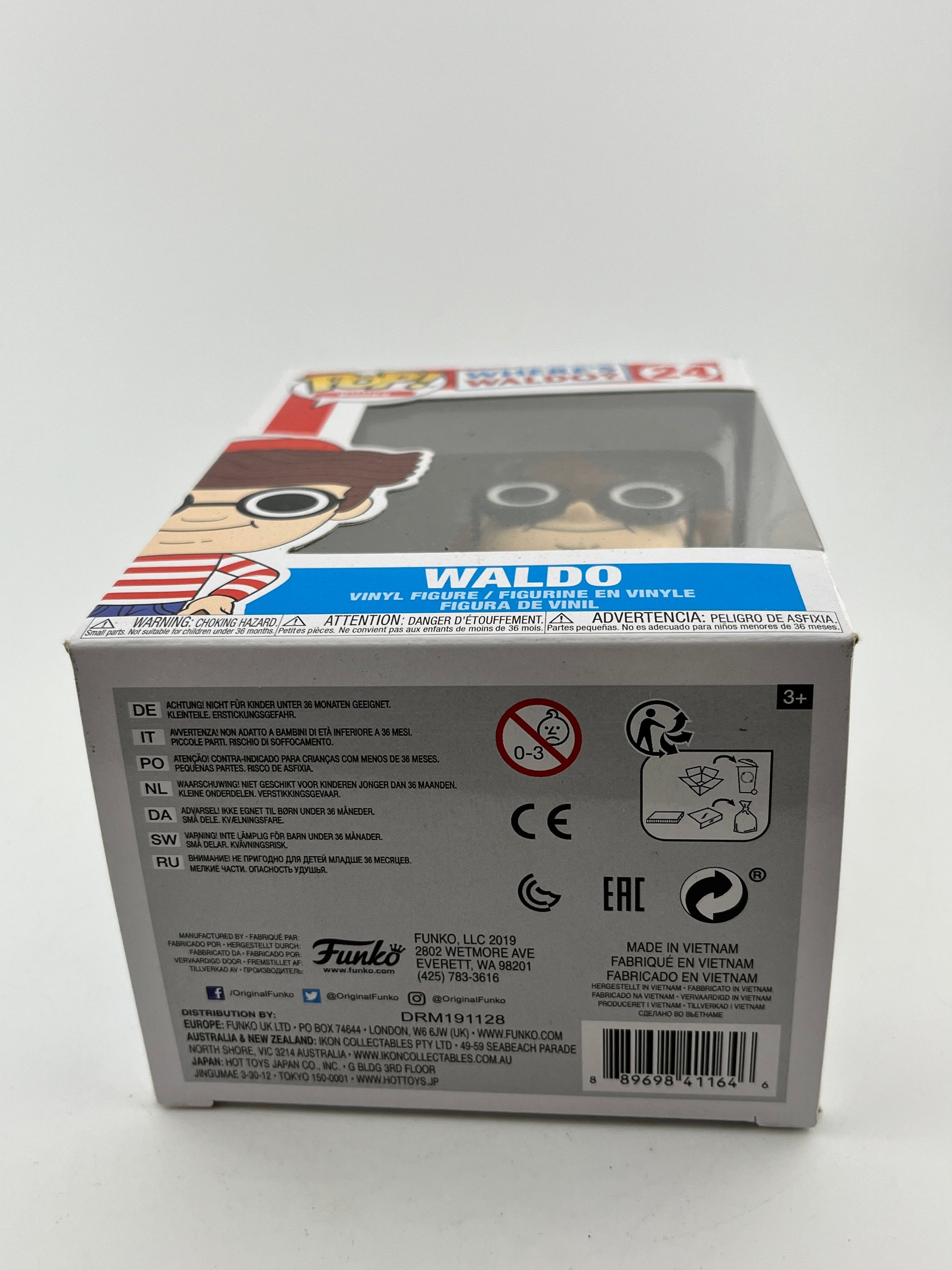Funko POP! Books Where’s Waldo - Waldo #24 - Vinyl Collectable FRENLY BRICKS - Open 7 Days