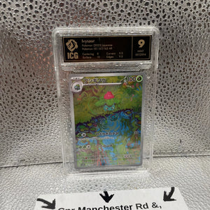 Ivysaur Pokémon 2023 Japanese 151 167/165 ICG 9 Graded Pokemon TCG FRENLY BRICKS - Open 7 Days