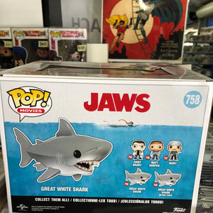 FUNKO POP VINYL 758 Jaws Great White Shark - FRENLY BRICKS - Open 7 Days