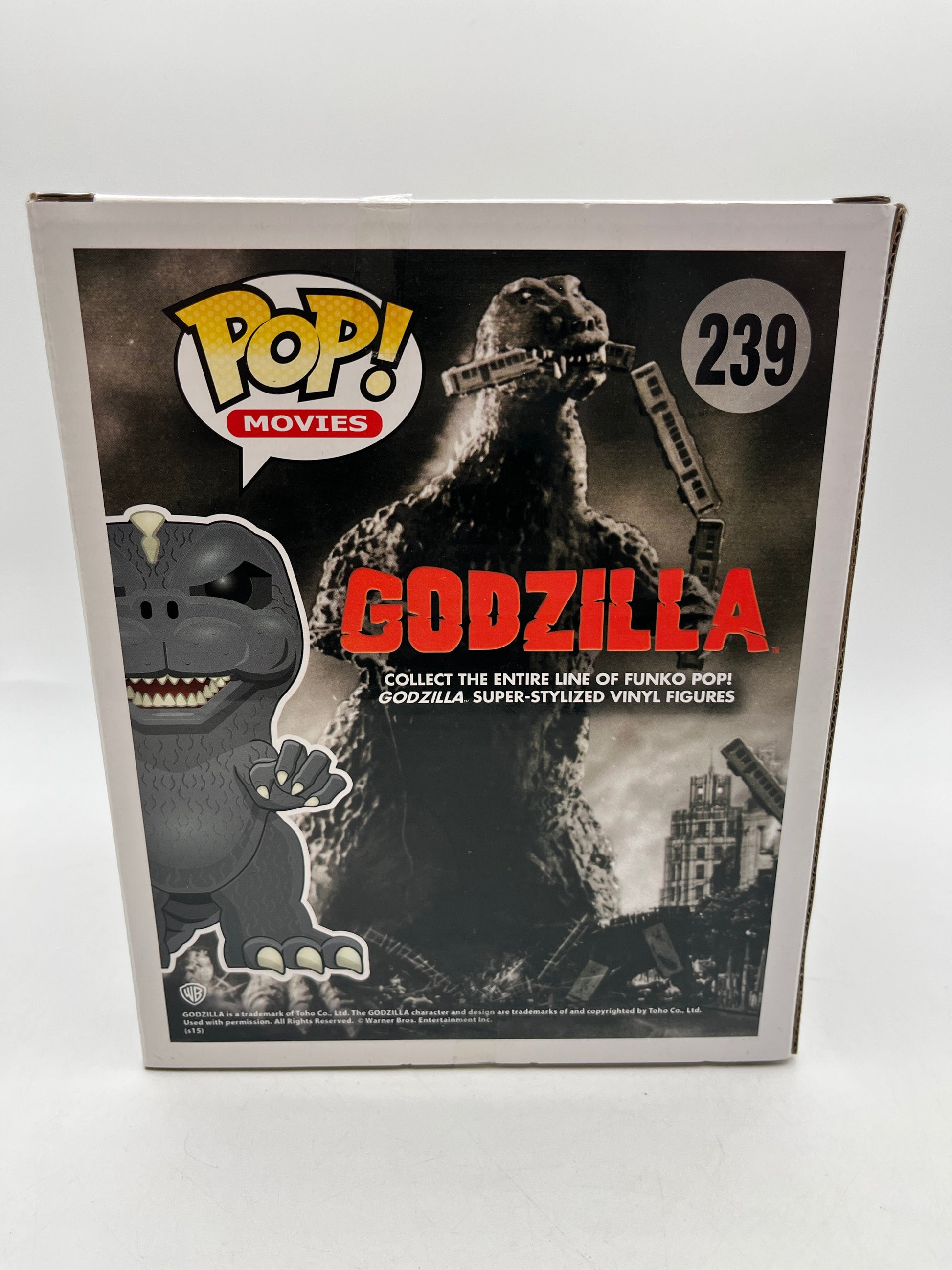 Funko POP! Movies Godzilla - Godzilla #239 - New York Comic Con Limited Edition FRENLY BRICKS - Open 7 Days