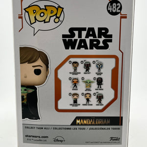Funko POP! Star Wars - Luke Skywalker With Grogu #482 - Vinyl Collectable FRENLY BRICKS - Open 7 Days