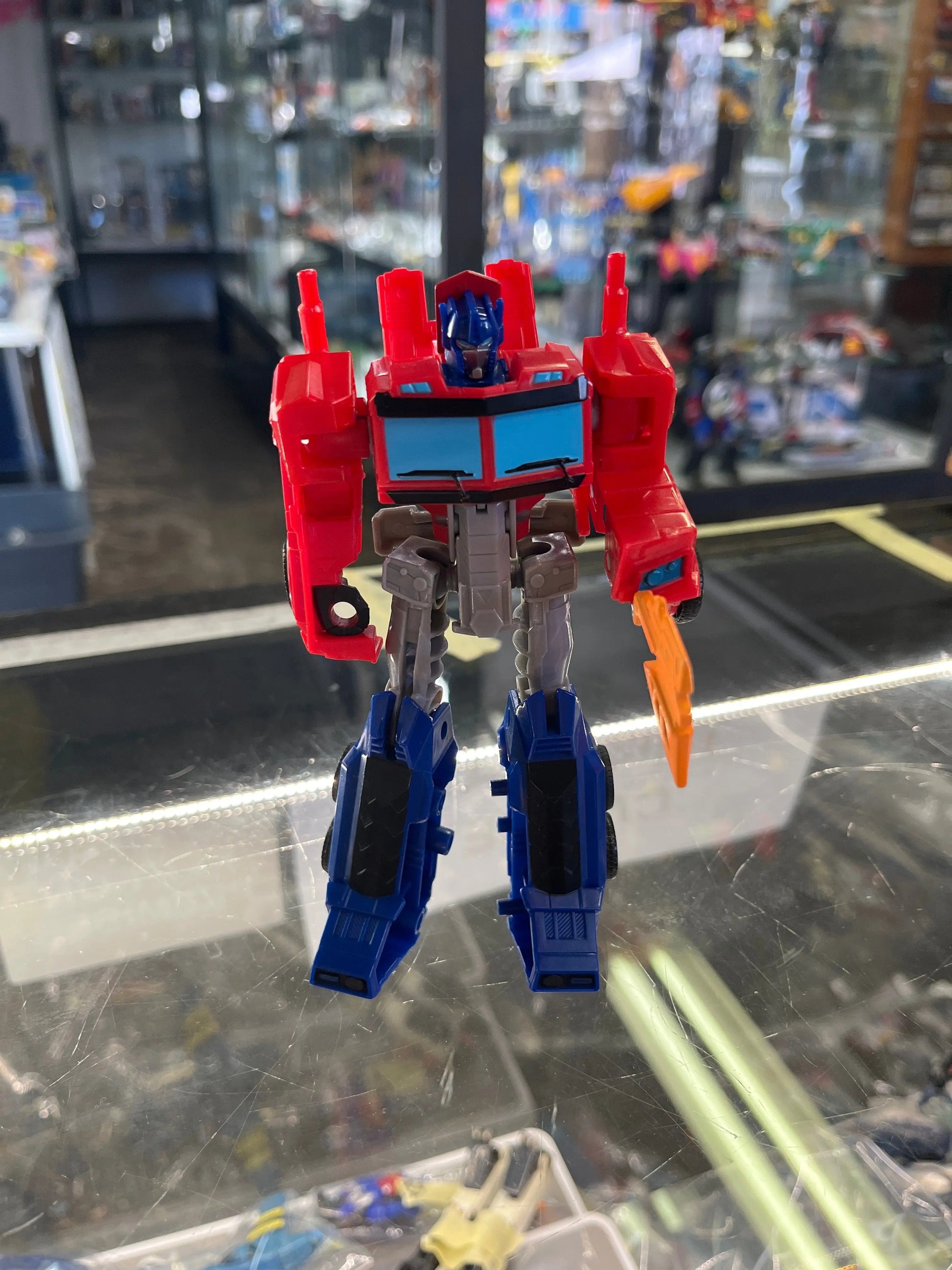 Transformers Cyberverse Warrior Class Energon Axe Attack Optimus Prime Hasbro FRENLY BRICKS - Open 7 Days