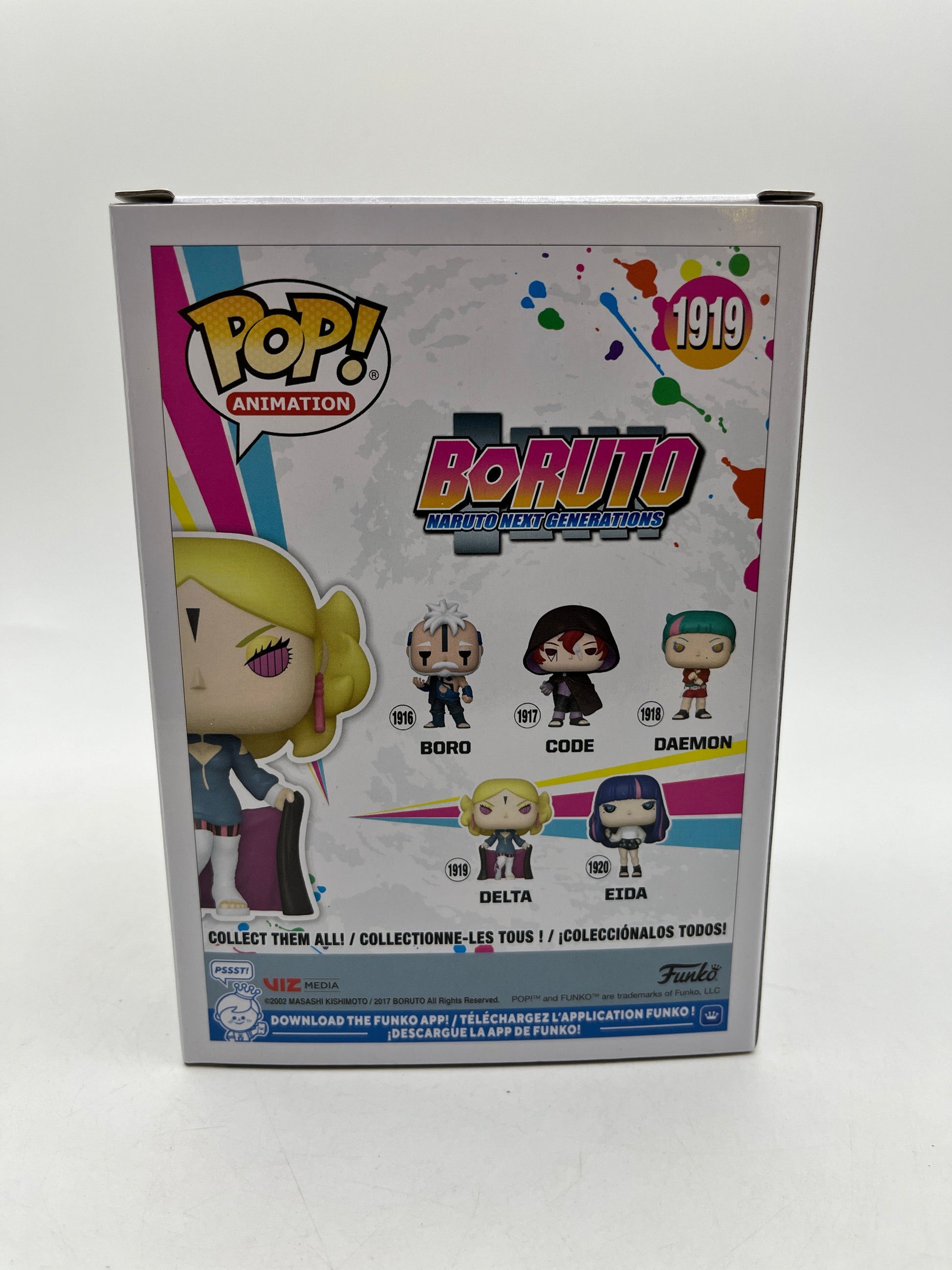 Funko POP! Animation Boruto: Naruto The Generation - Delta #1919 - Vinyl Collectable FRENLY BRICKS - Open 7 Days