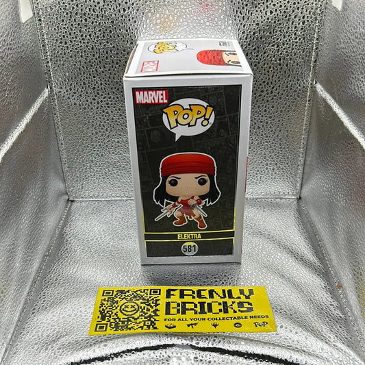 Pop Vinyl Marvel Elektra 581 FRENLY BRICKS - Open 7 Days