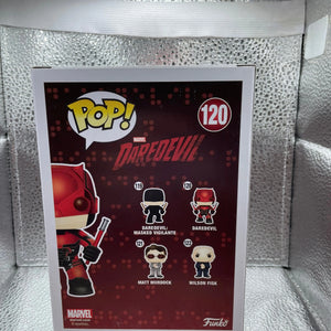 🔥DAREDEVIL # 120 FUNKO POP VINYL FIGURE MARVEL VAULTED 🔥 FRENLY BRICKS - Open 7 Days