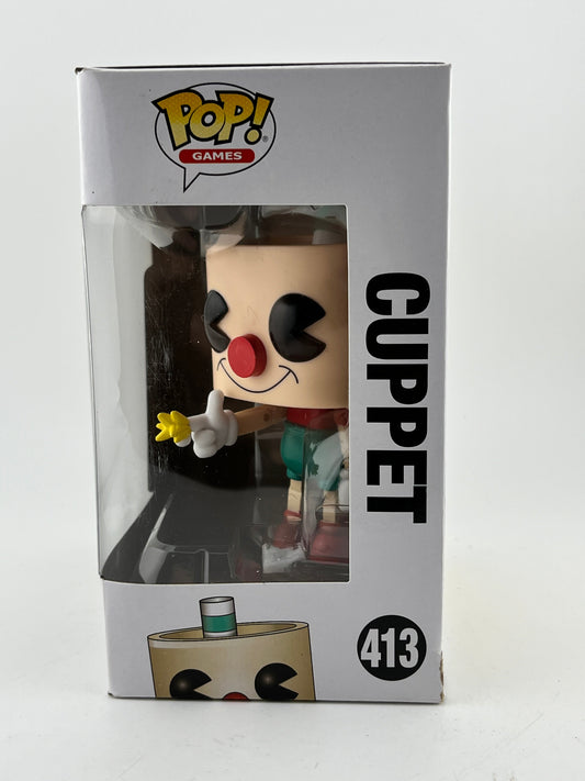 Funko POP! Games Cuphead - Cuppet #414 - Vinyl Collectable FRENLY BRICKS - Open 7 Days