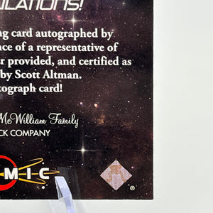 2022 Upper Deck Cosmic Astronautic All-Stars - Scott Altman #AAS-AL Auto FRENLY BRICKS - Open 7 Days