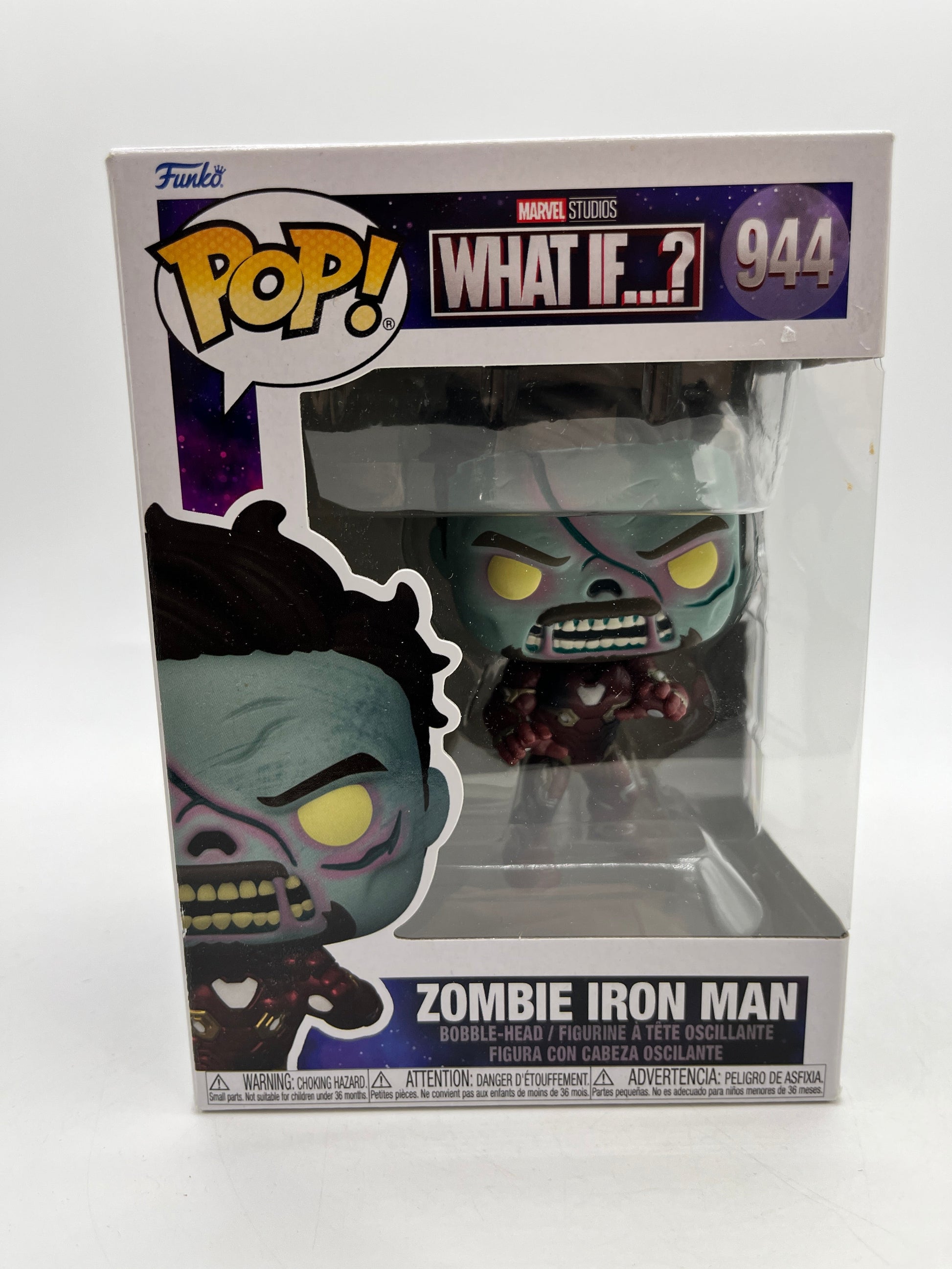Funko POP! Marvel What If…? Zombie Iron Man #944 - Vinyl Collectable FRENLY BRICKS - Open 7 Days