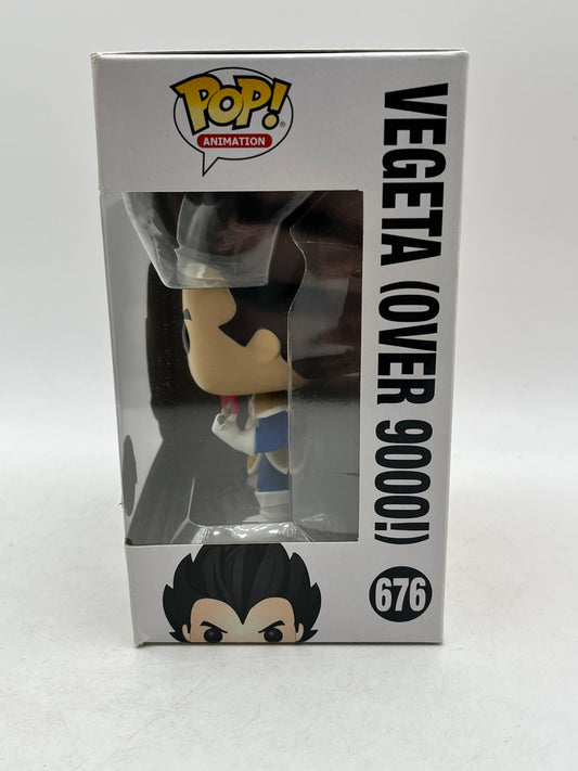 Funko POP! Animation Dragon Ball Z -  Vegeta (Over 9000!) #676 - Special Edition FRENLY BRICKS - Open 7 Days
