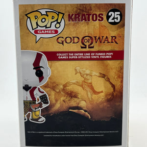 Funko POP! Games God Of War - Kratos (Blue) #25 - New York Comic Con LE FRENLY BRICKS - Open 7 Days