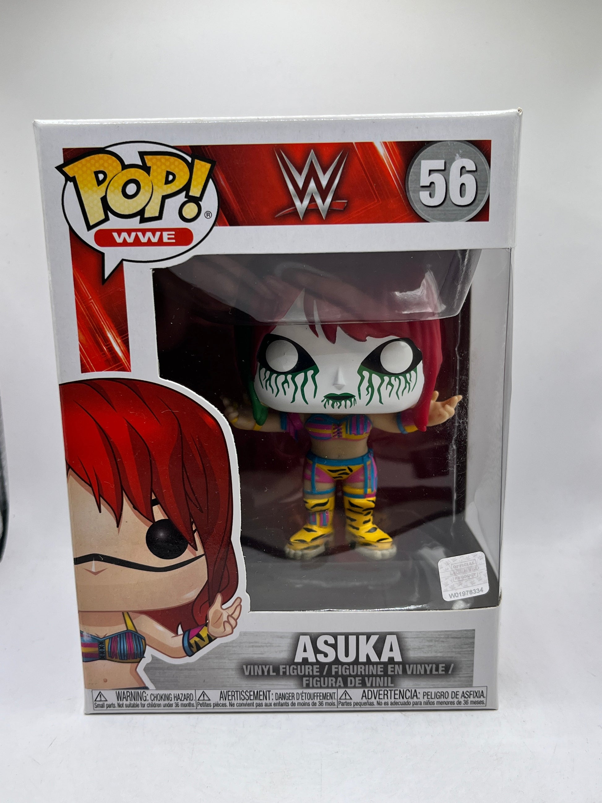 Funko POP! WWE - Asukan #56 - Vinyl Collectable FRENLY BRICKS - Open 7 Days