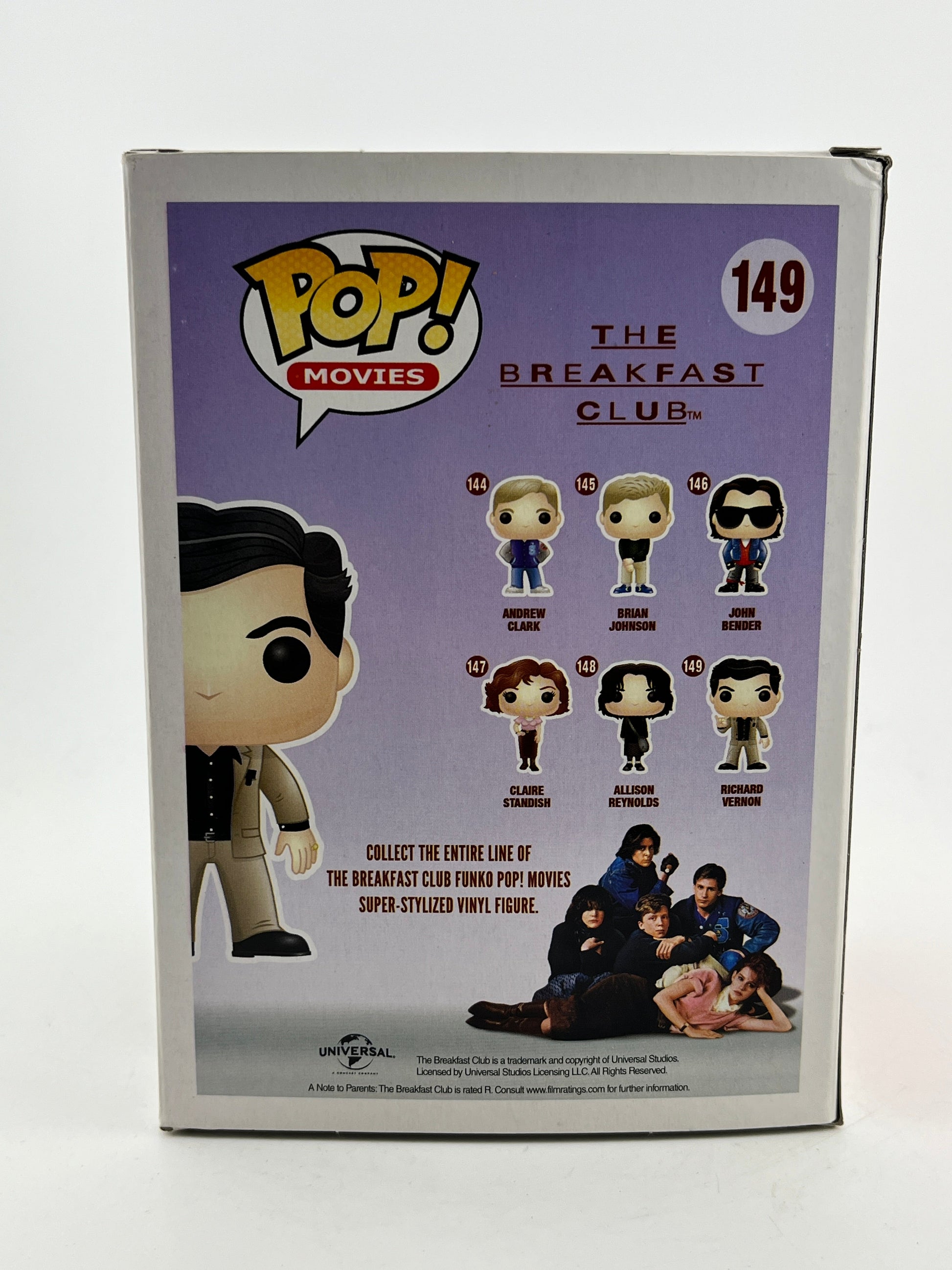 Funko POP! Movies The Breakfast Club - Richard Vernon #149 FRENLY BRICKS - Open 7 Days