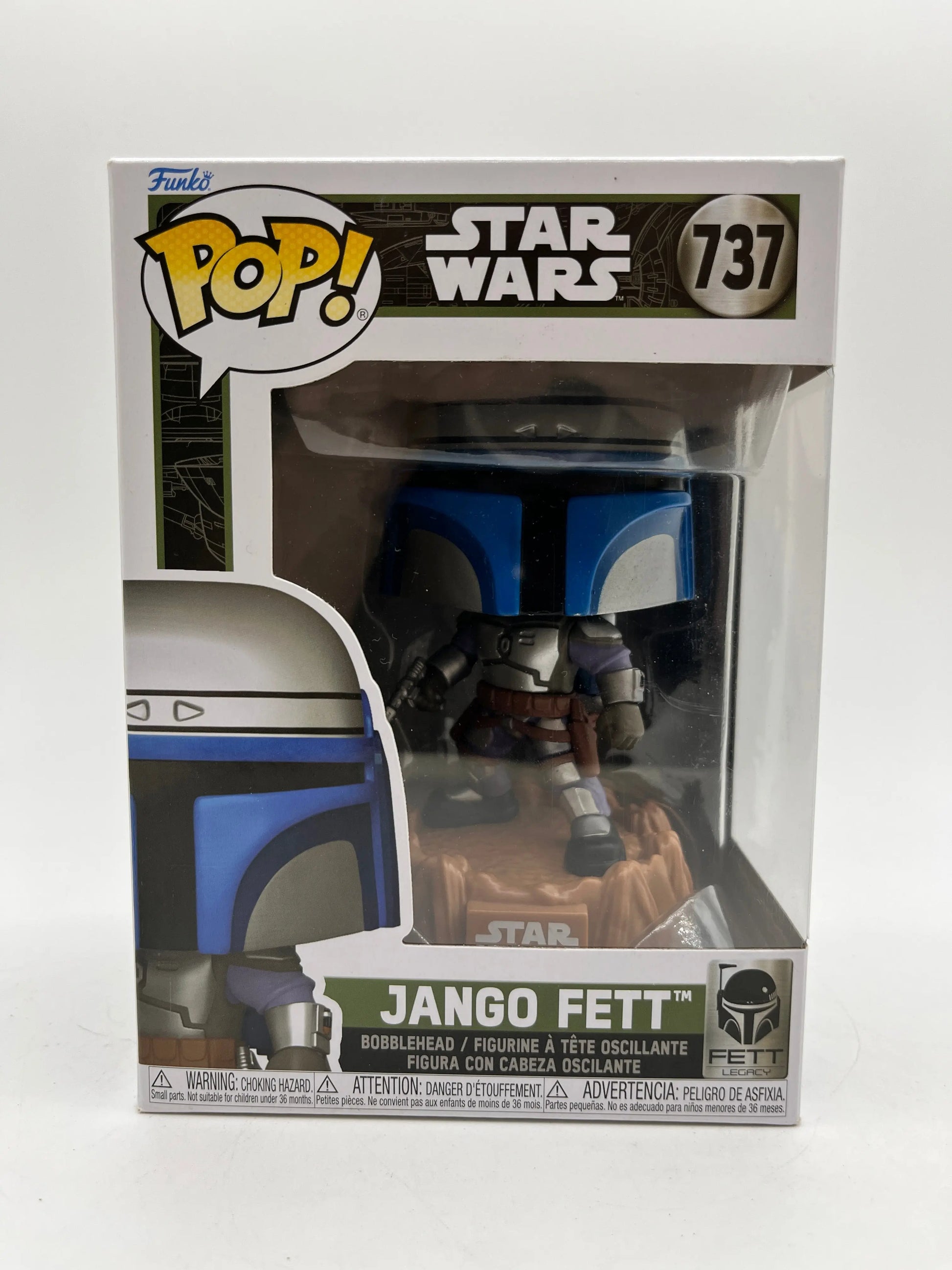 Funko POP! Star Wars Jango Fett #737 - Vinyl Collectable FRENLY BRICKS - Open 7 Days