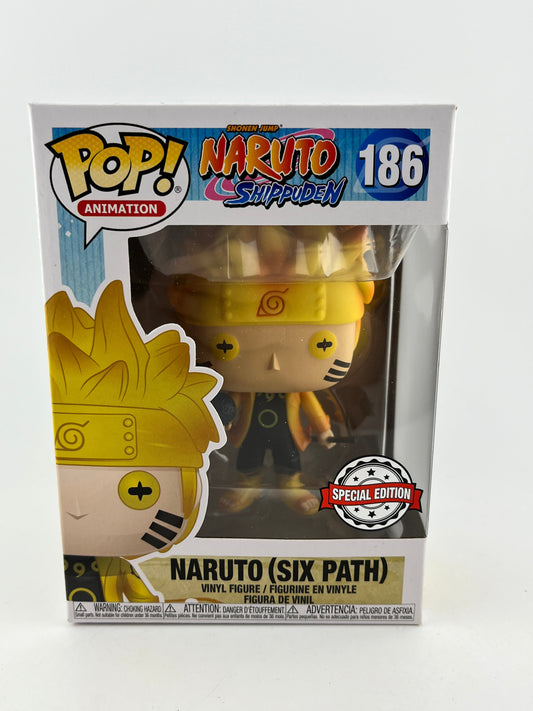Funko POP! Animation Naruto Shippuden - Naruto (Six Path) #186 - Special Edition FRENLY BRICKS - Open 7 Days