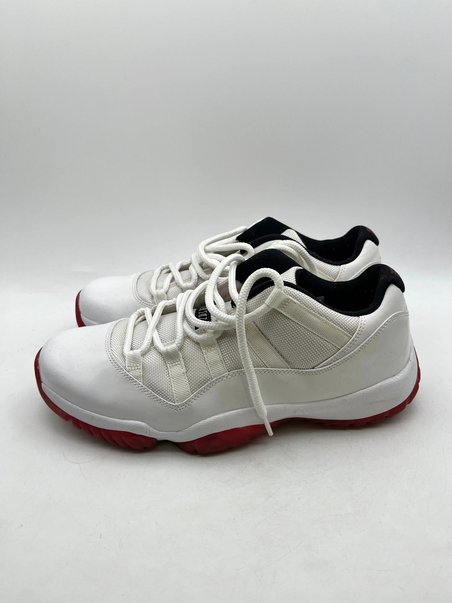 Air Jordan 11 Retro Low White Red Cherry Mens US 10.5 - Used FRENLY BRICKS - Open 7 Days